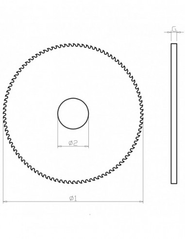 Sierra Circular S/C HSS Eco